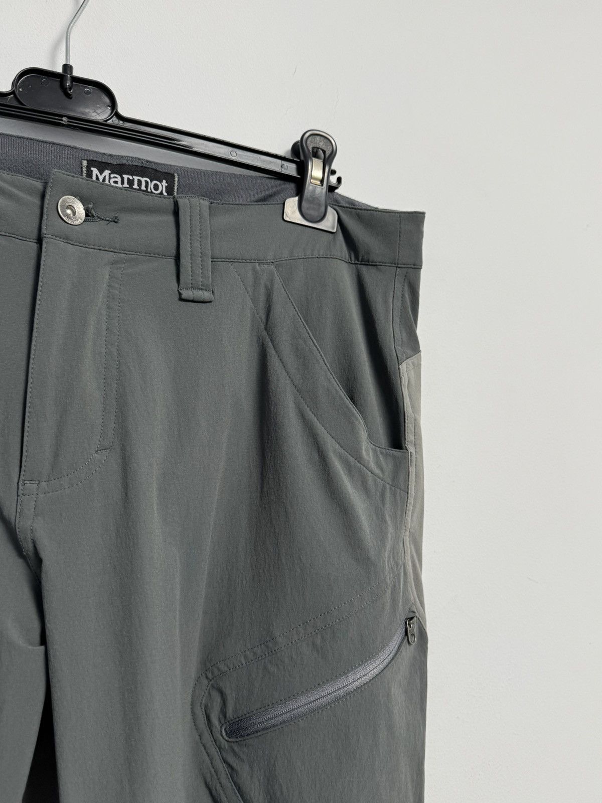 Marmot Marmot Softshell Hiking Pants Two-Tone Stretch Outdoor Zip Size US 34 / EU 50 - 7 Thumbnail