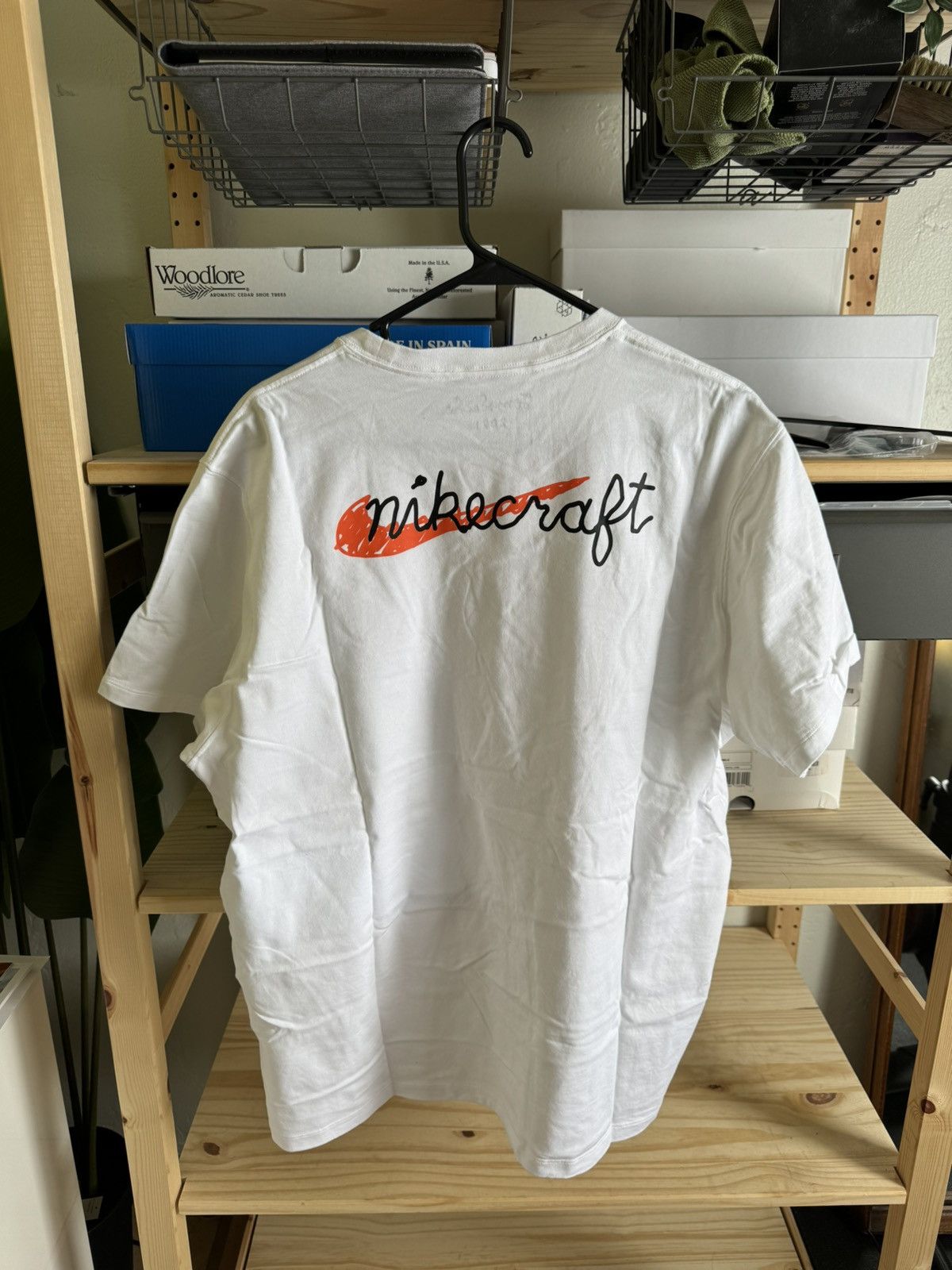 Nike × Tom Sachs Nikecraft Tom Sachs tee white XL | Grailed