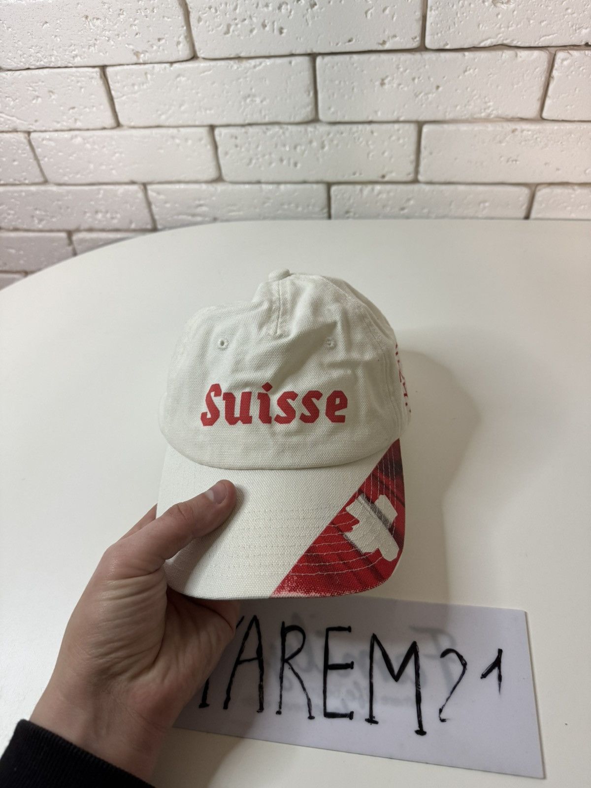 Puma Suisse Puma vintage cap hat Size ONE SIZE - 2 Thumbnail