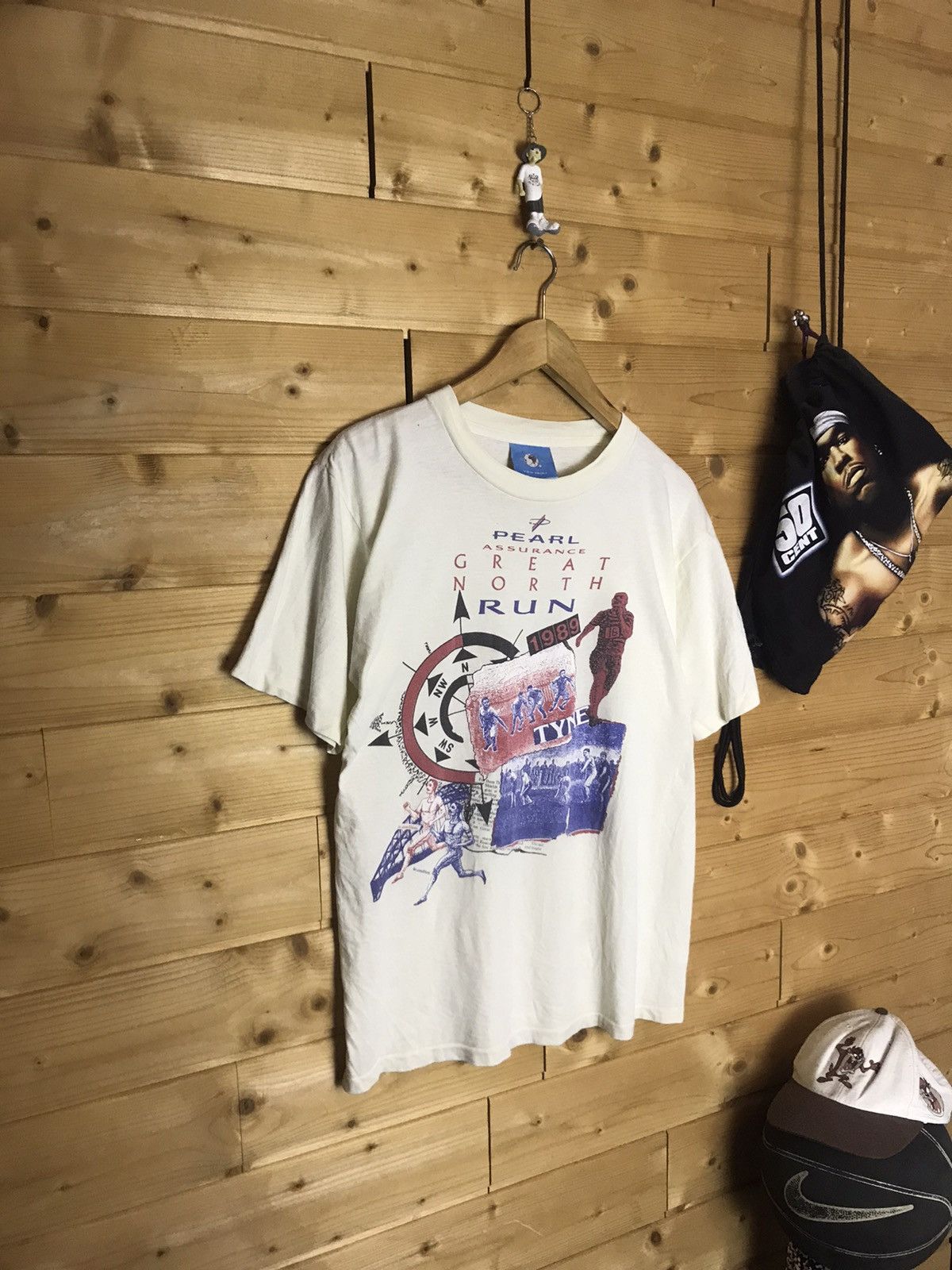Vintage Vintage 1989 great north run single stitch t-shirt Size US M / EU 48-50 / 2 - 1 Thumbnail