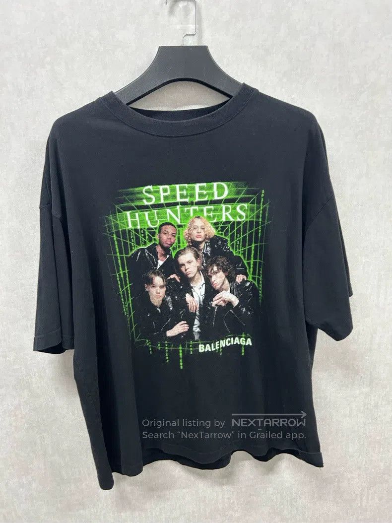 Balenciaga Balenciaga Band T-Shirt Size US M / EU 48-50 / 2 - 1 Thumbnail