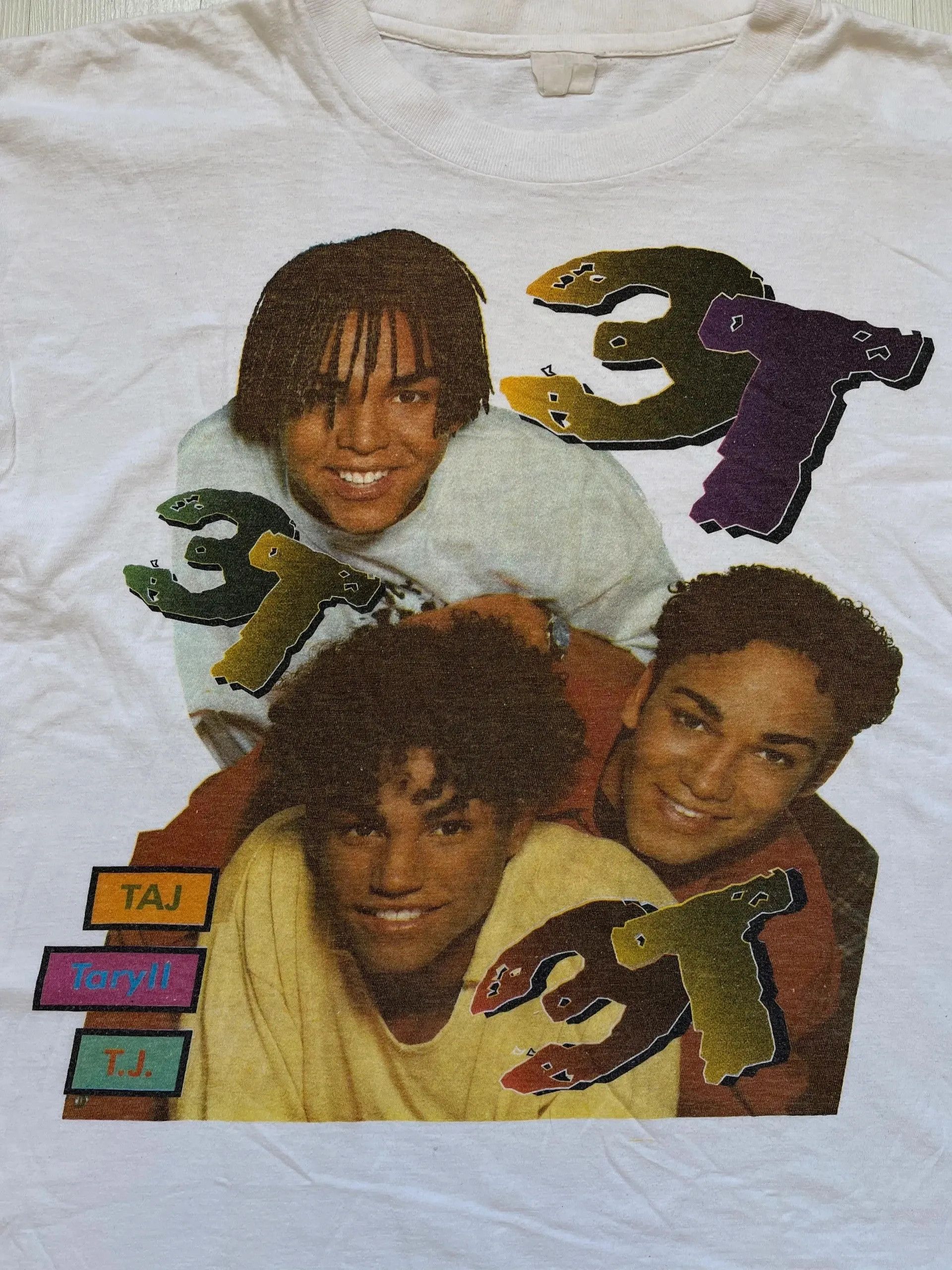 Other 3T Jackson (Taj/Taryll/T.J.) Rap Tee Single Stitch Size US S / EU 44-46 / 1 - 3 Thumbnail