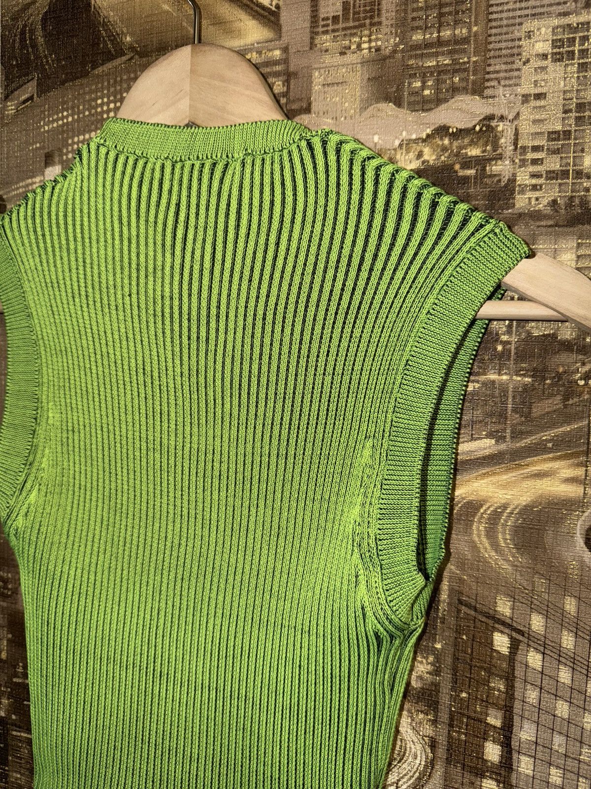 GCDS GCDS Ribbed Knit Sleeveless Top Size S Size S / US 4 / IT 40 - 13 Thumbnail