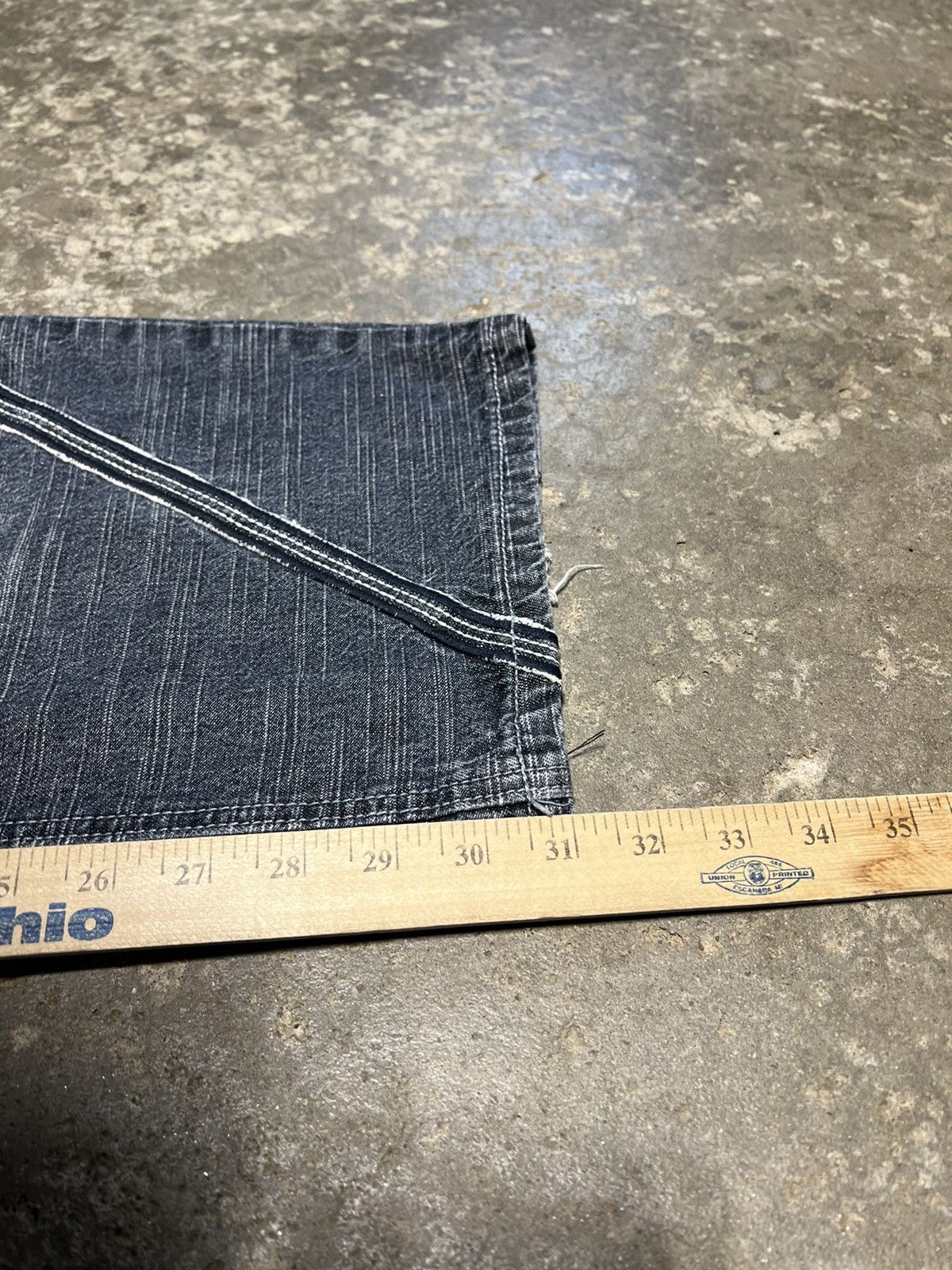 Japanese Brand × Vintage Vtg 90s y2k Paco Jeans JNCO Embroidered Baggy Skater Jeans Size US 31 - 7 Thumbnail