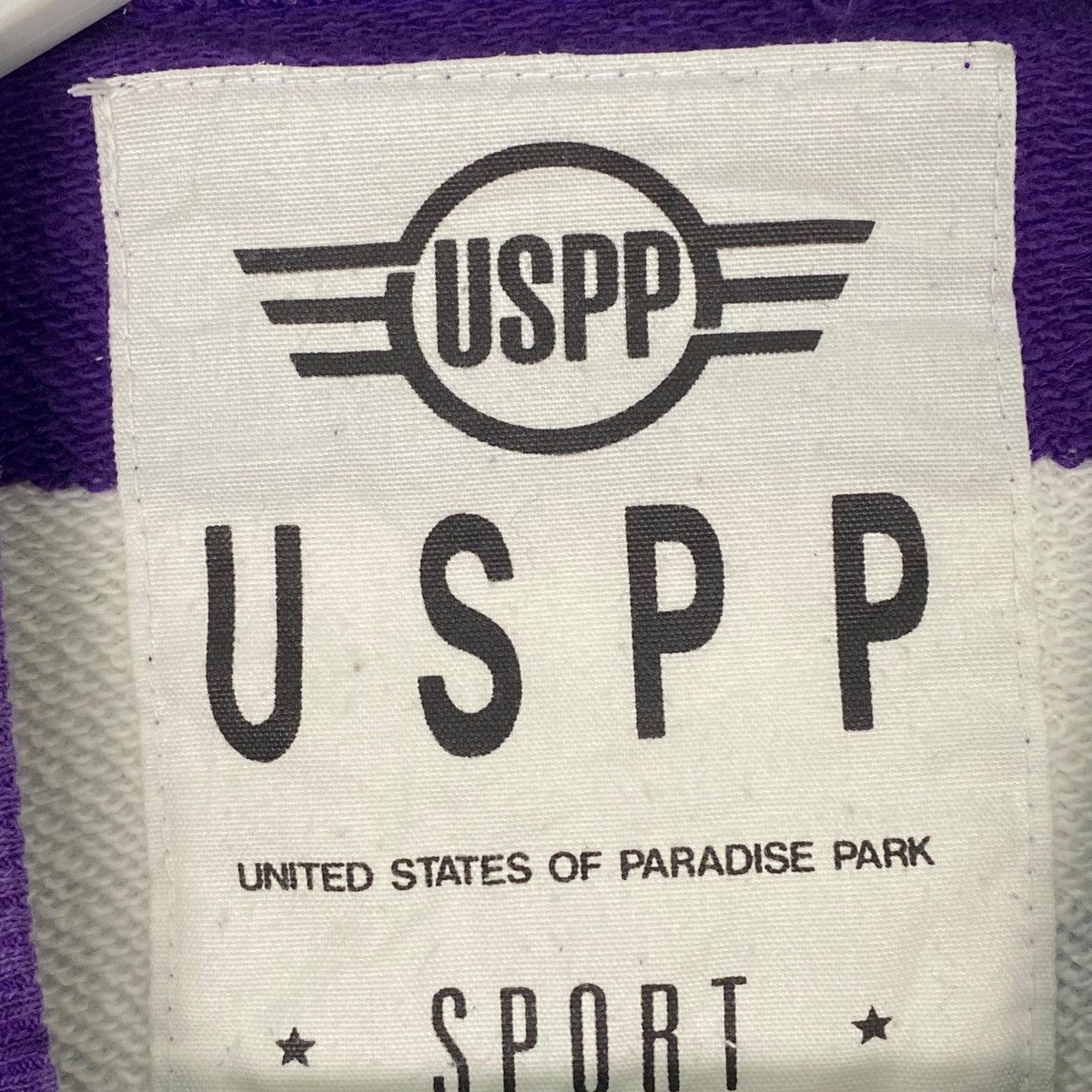 Other Vintage USPP Sport Hoodie Sweater Purple/White Size M Size US M / EU 48-50 / 2 - 7 Thumbnail
