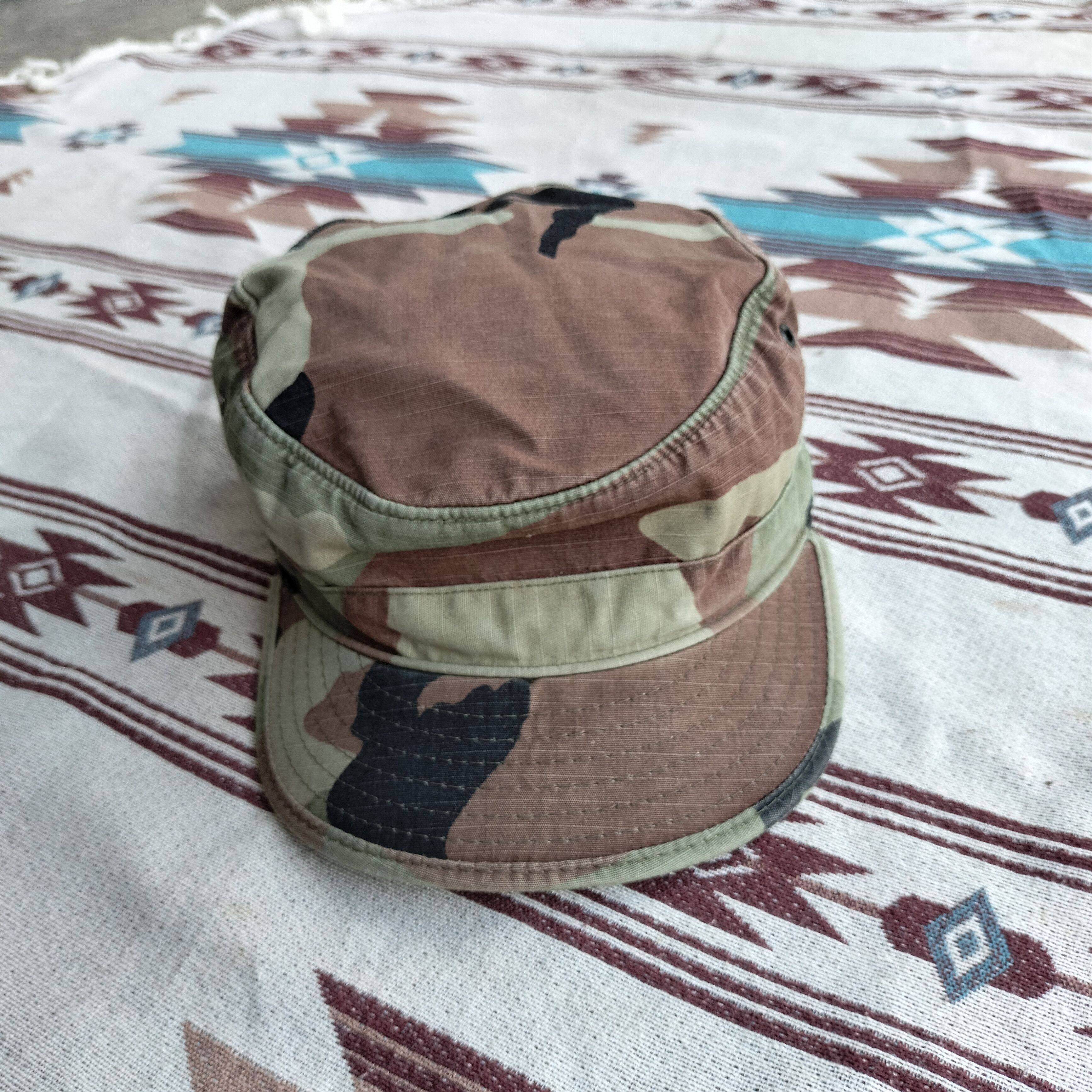 Buzz Rickson's Camo military cap hot weather cadet hat Size ONE SIZE - 2 Thumbnail