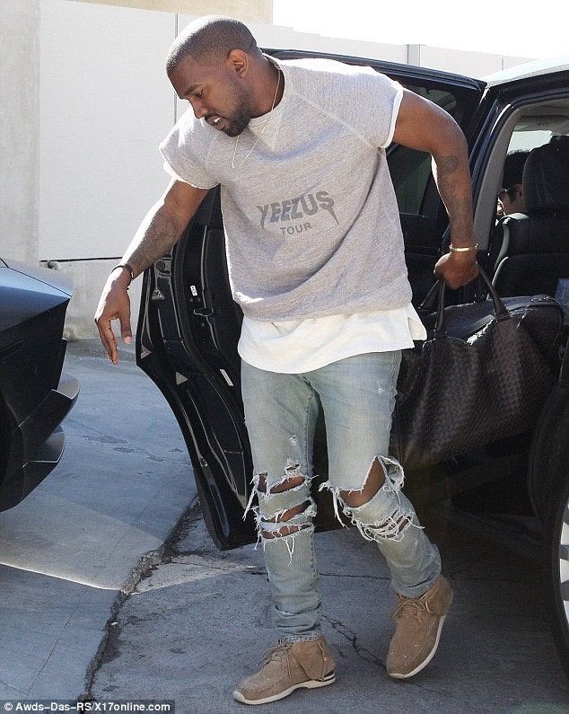 Kanye West Yeezy tour cut off sweater Kanye west Size US L / EU 52-54 / 3 - 5 Thumbnail