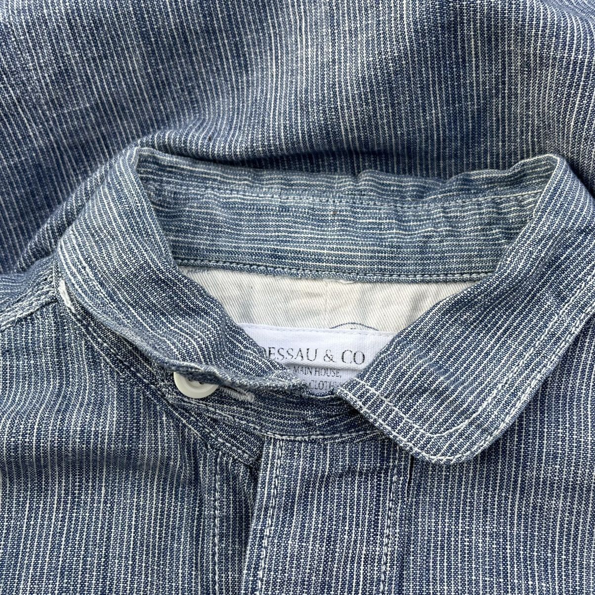 Japanese Brand Lost dessau hickory chambray shirt Size US M / EU 48-50 / 2 - 5 Thumbnail