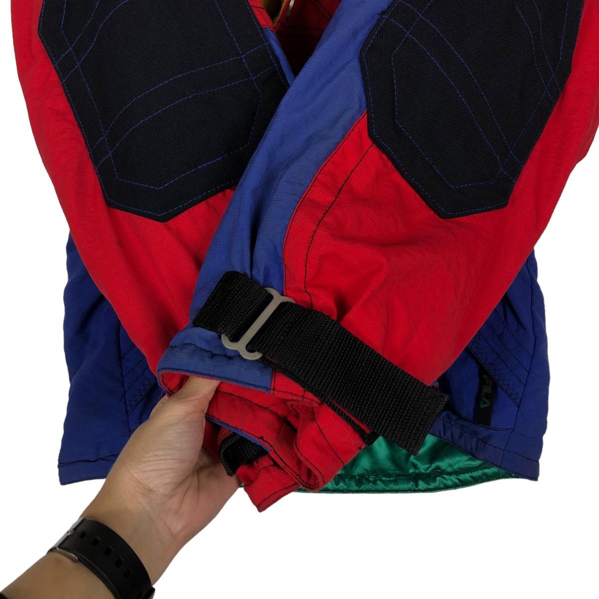 Japanese Brand 🔥Vintage Ski Jacket Colour Block Biella Italia Sport Fila Size US L / EU 52-54 / 3 - 14 Thumbnail