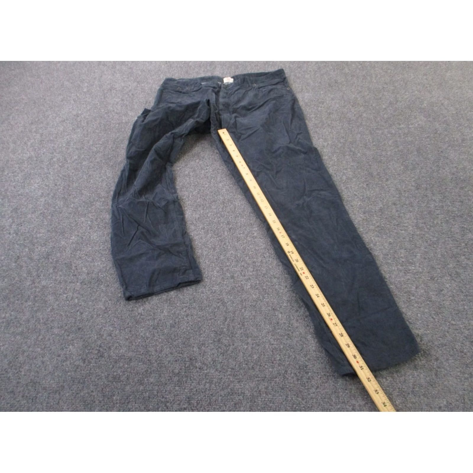 Faherty Faherty Pants Mens 38 Gray Chino Corduroy Stretch Preppy Golf Straight Business Size US 38 / EU 54 - 3 Thumbnail