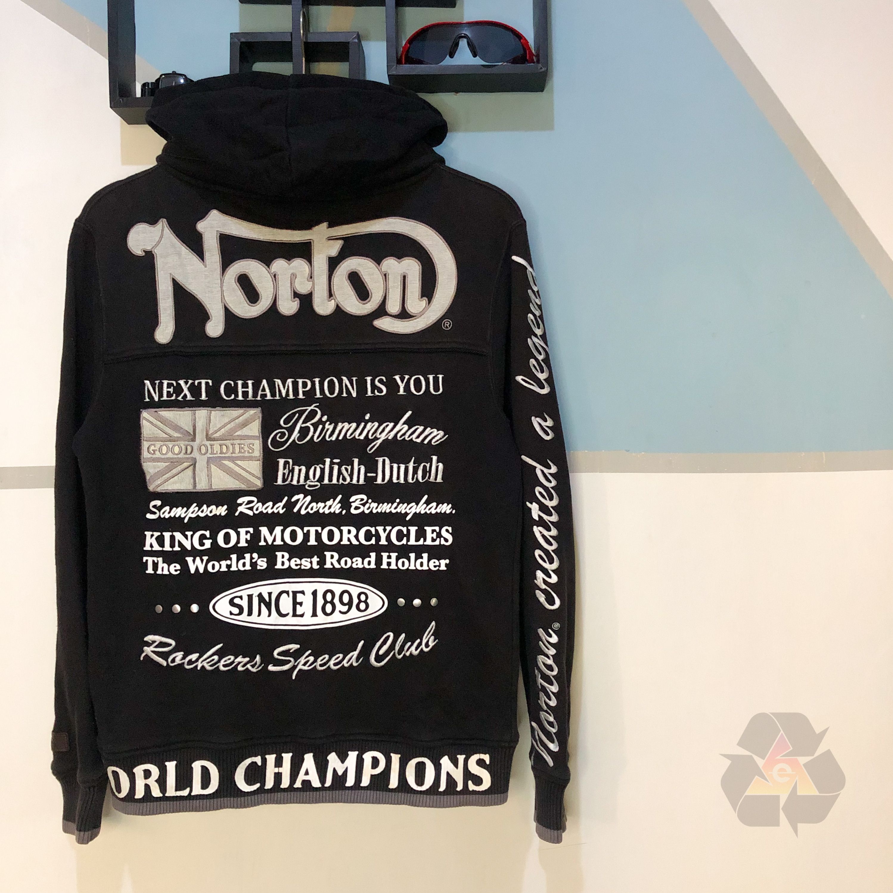 Norton Vintage Norton Zipper Jacket Motorcycle Y2K Size US M / EU 48-50 / 2 - 1 Thumbnail
