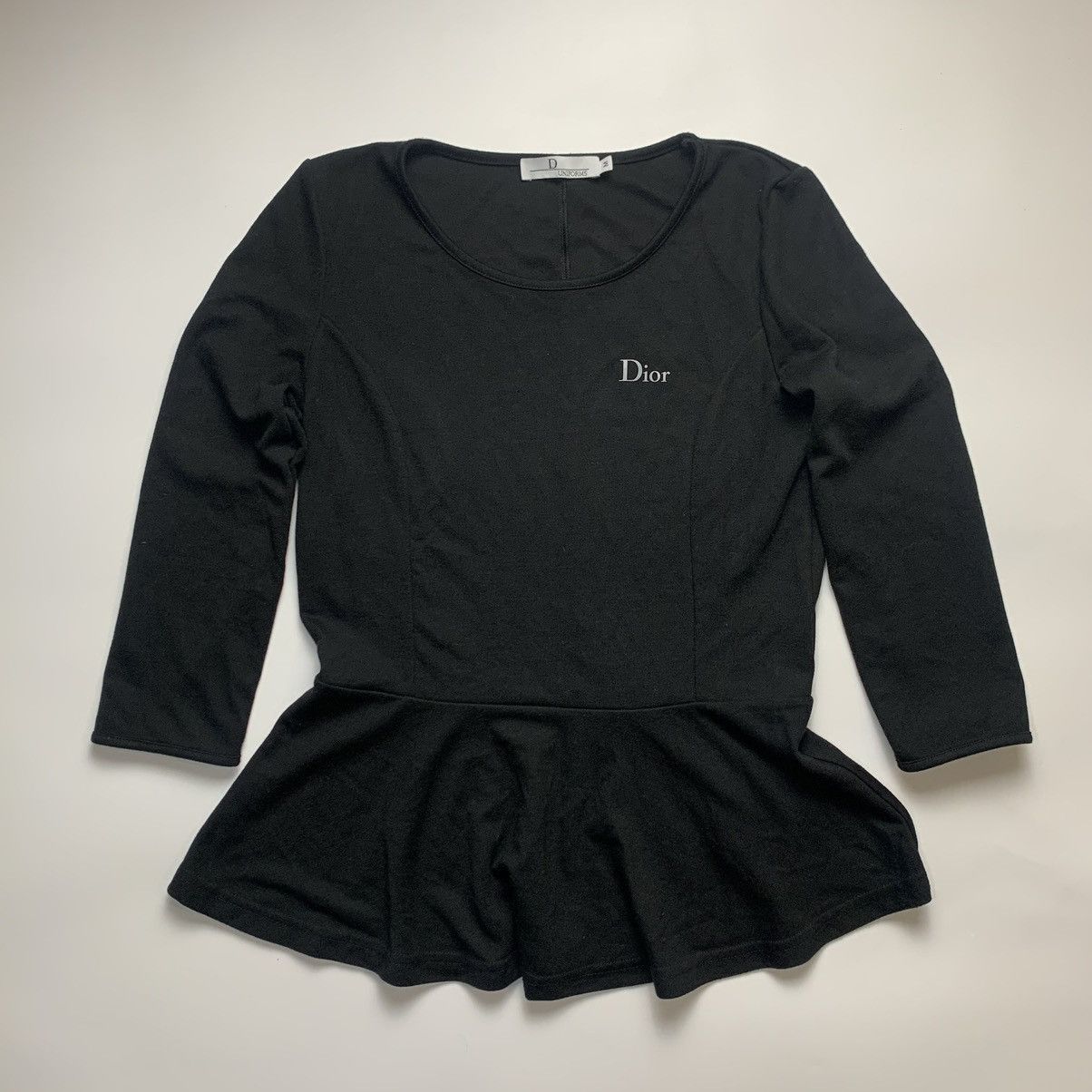 Dior Dior Uniforms Black Dress Size M / US 6-8 / IT 42-44 - 1 Thumbnail