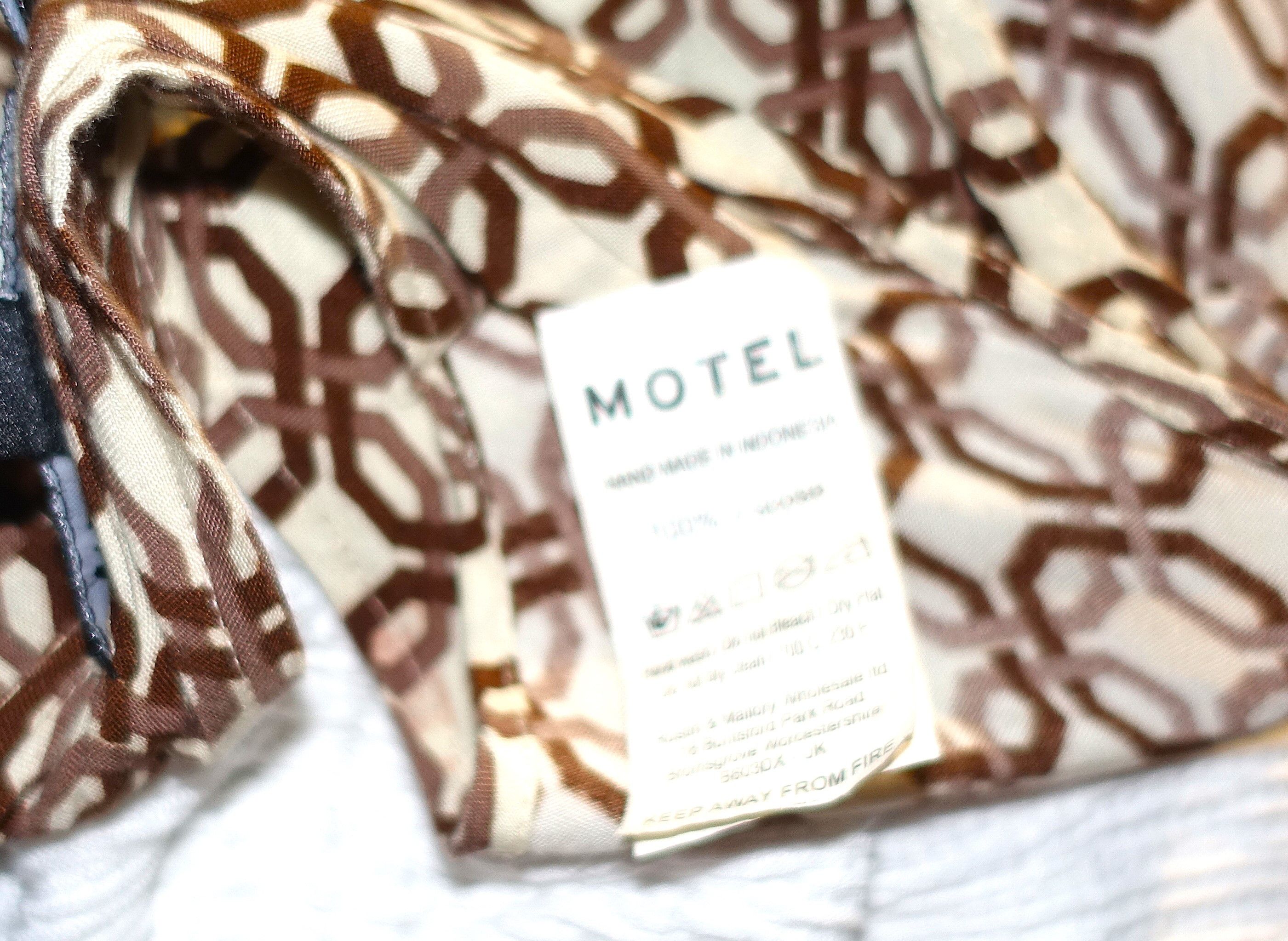 Other Motel Brown Beige Halter Top M Size M / US 6-8 / IT 42-44 - 7 Thumbnail