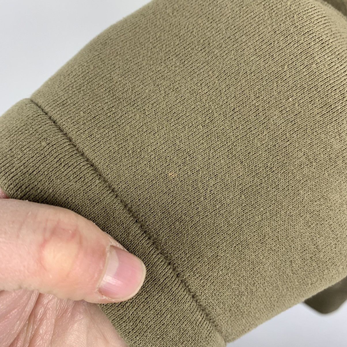 Allsaints Allsaints Big Logo Hoodie Khaki Green Designer Luxury Size XS / US 0-2 / IT 36-38 - 18 Thumbnail