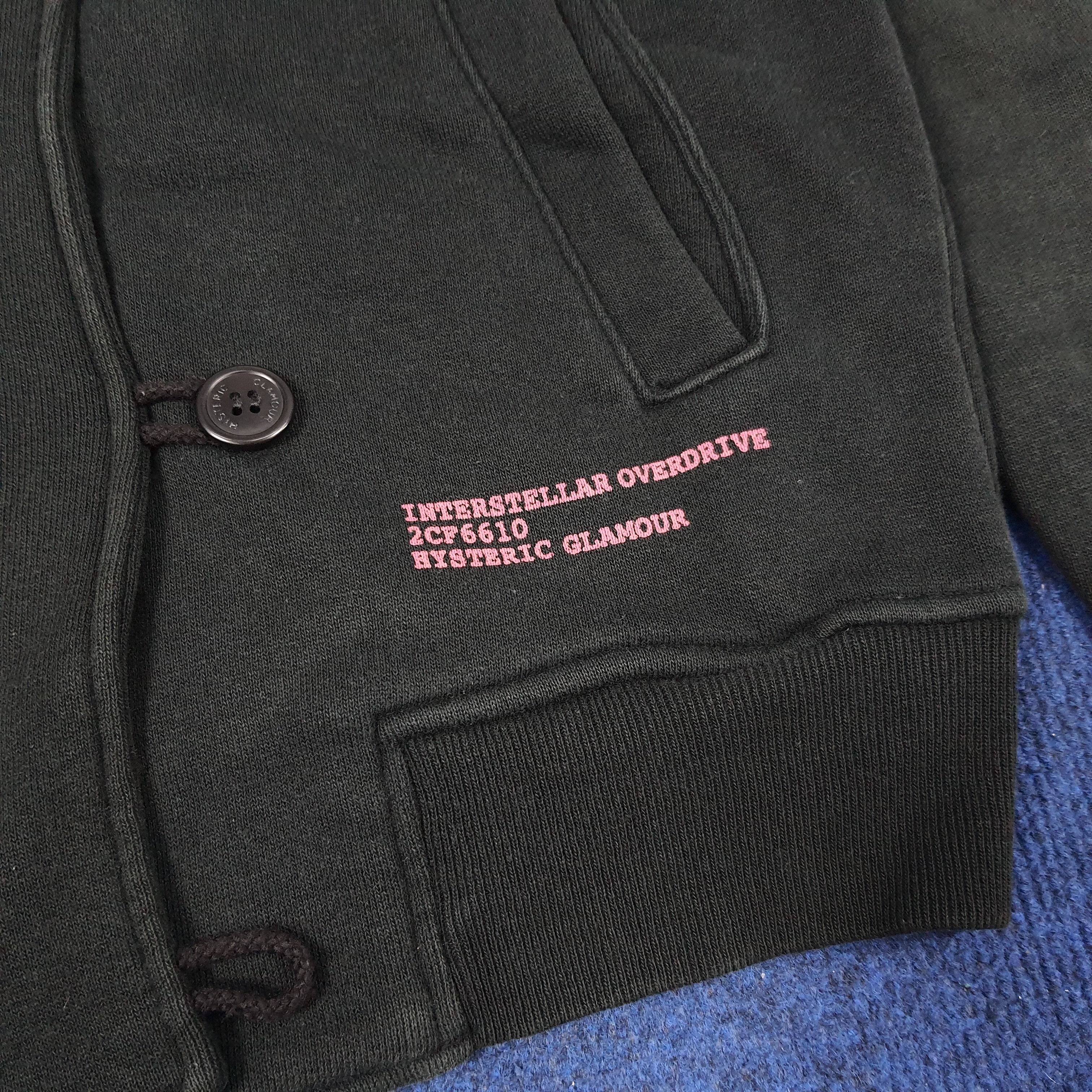 Hysteric Glamour × Japanese Brand × Vintage Vintage Hysteric Glamour Japanese Brand Zipper Fleece Hoodie Size XS / US 0-2 / IT 36-38 - 4 Thumbnail
