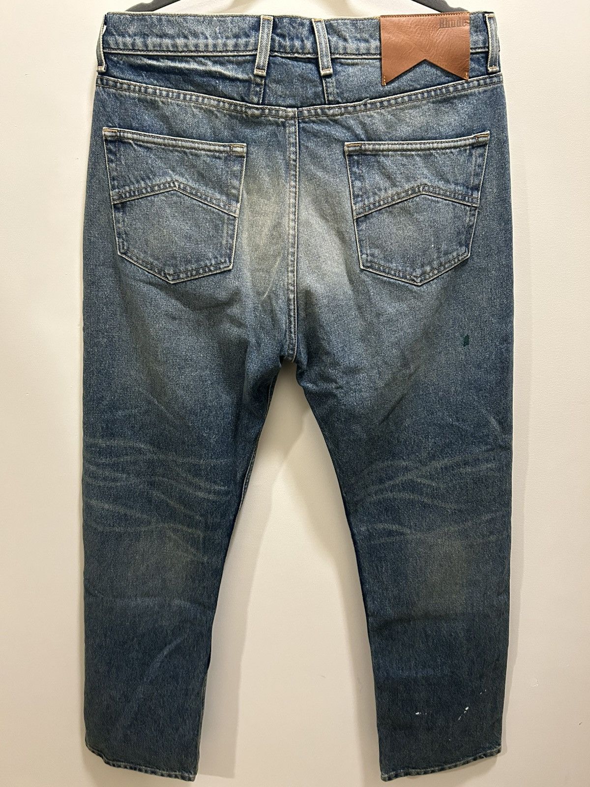 Rhude Rhude 90s indigo denim Size US 33 - 2 Thumbnail