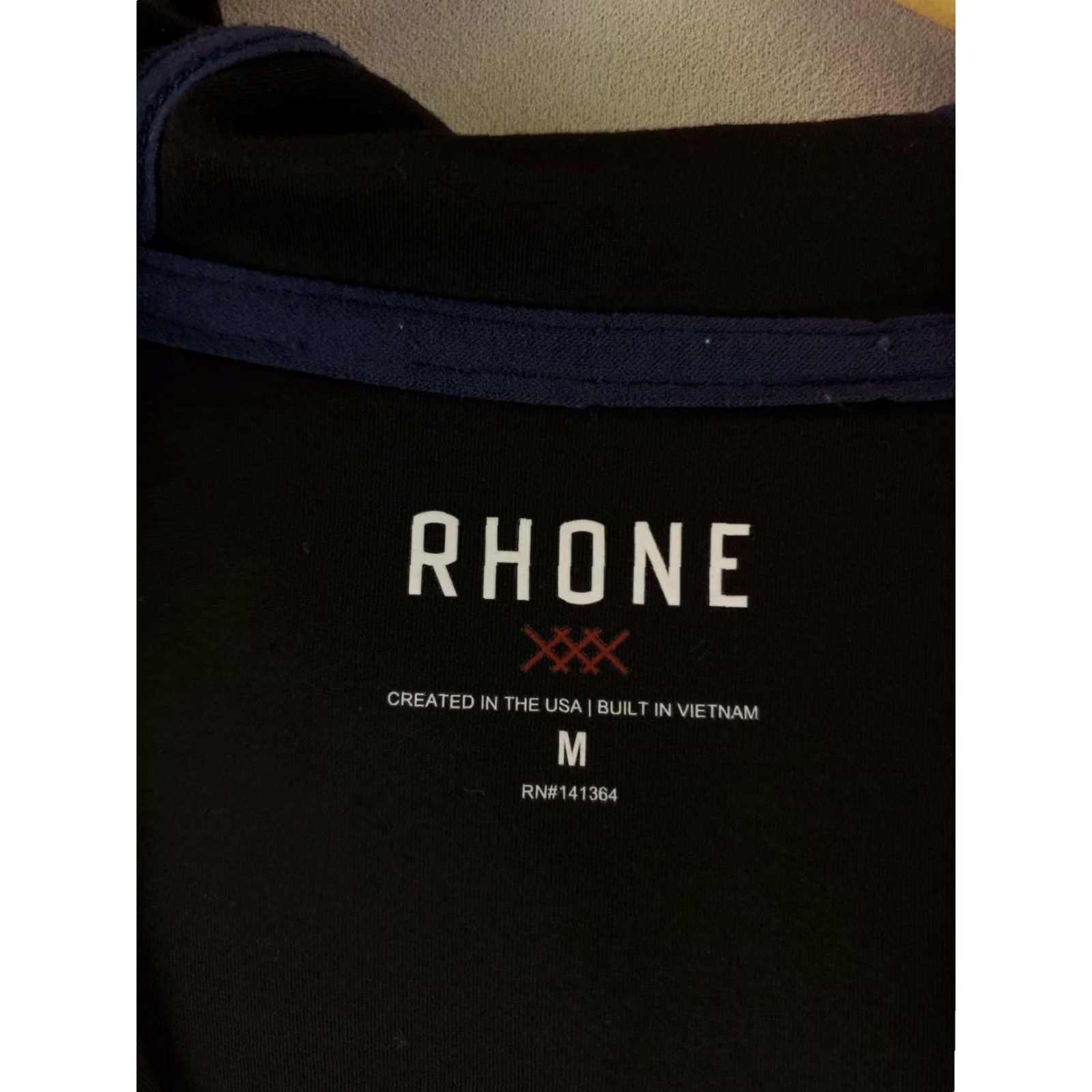 Rhone Rhone Jacket Spar Performance Full Zip Hoodie Lightweight Blue Mens M Size US M / EU 48-50 / 2 - 2 Thumbnail