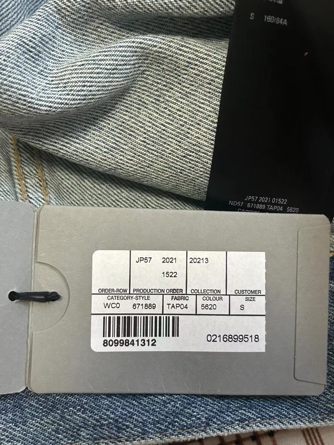 Balenciaga Balenciaga washed and worn-in chest jacket 2501-Nextarrow Size US S / EU 44-46 / 1 - 5 Thumbnail