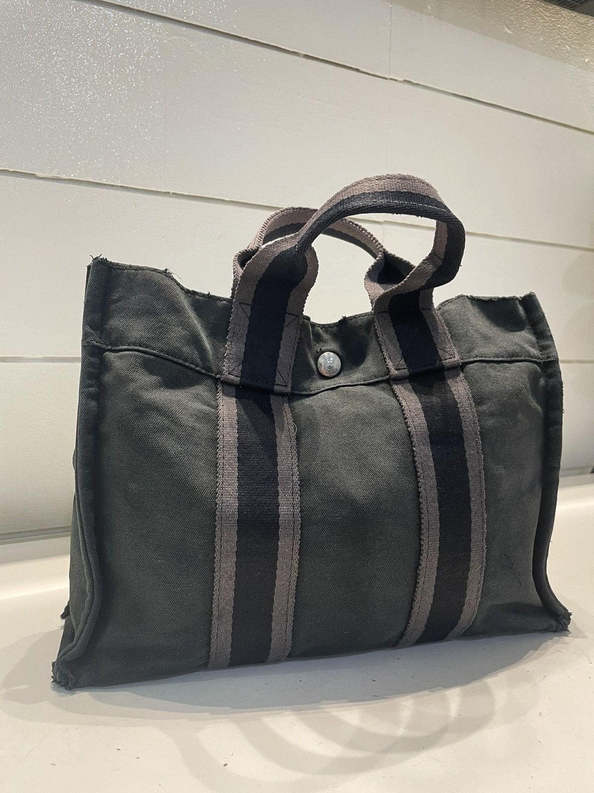 Hermes Authentic Vintage Hermes Mini Tote Bag Size ONE SIZE - 3 Thumbnail