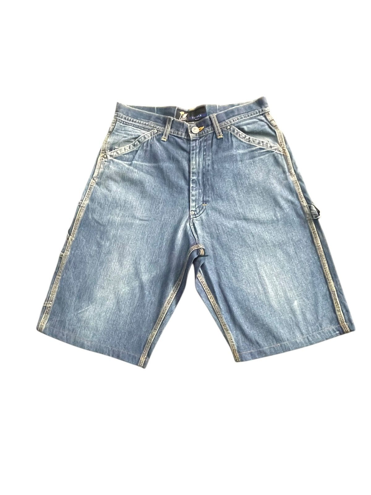 Fat Tokyo × Japanese Brand × Vintage Vintage Fat Tokyo Denim Short Size US 32 / EU 48 - 2 Thumbnail