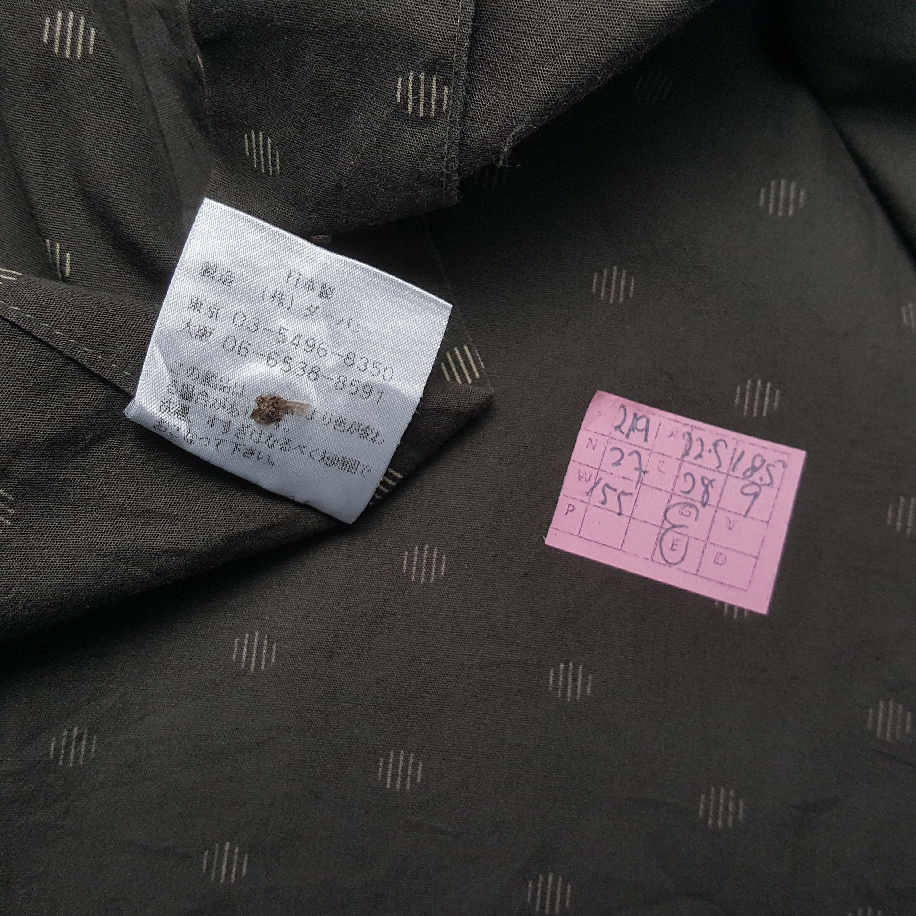 Japanese Brand × Vintage × Yohji Yamamoto A.A.R by YOHJI YAMAMOTO Fashion Designer Custom Art Shirt Size US L / EU 52-54 / 3 - 5 Thumbnail