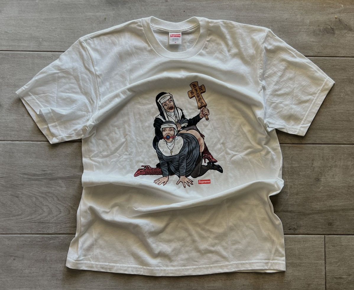 Supreme Supreme Nun Tee | Grailed