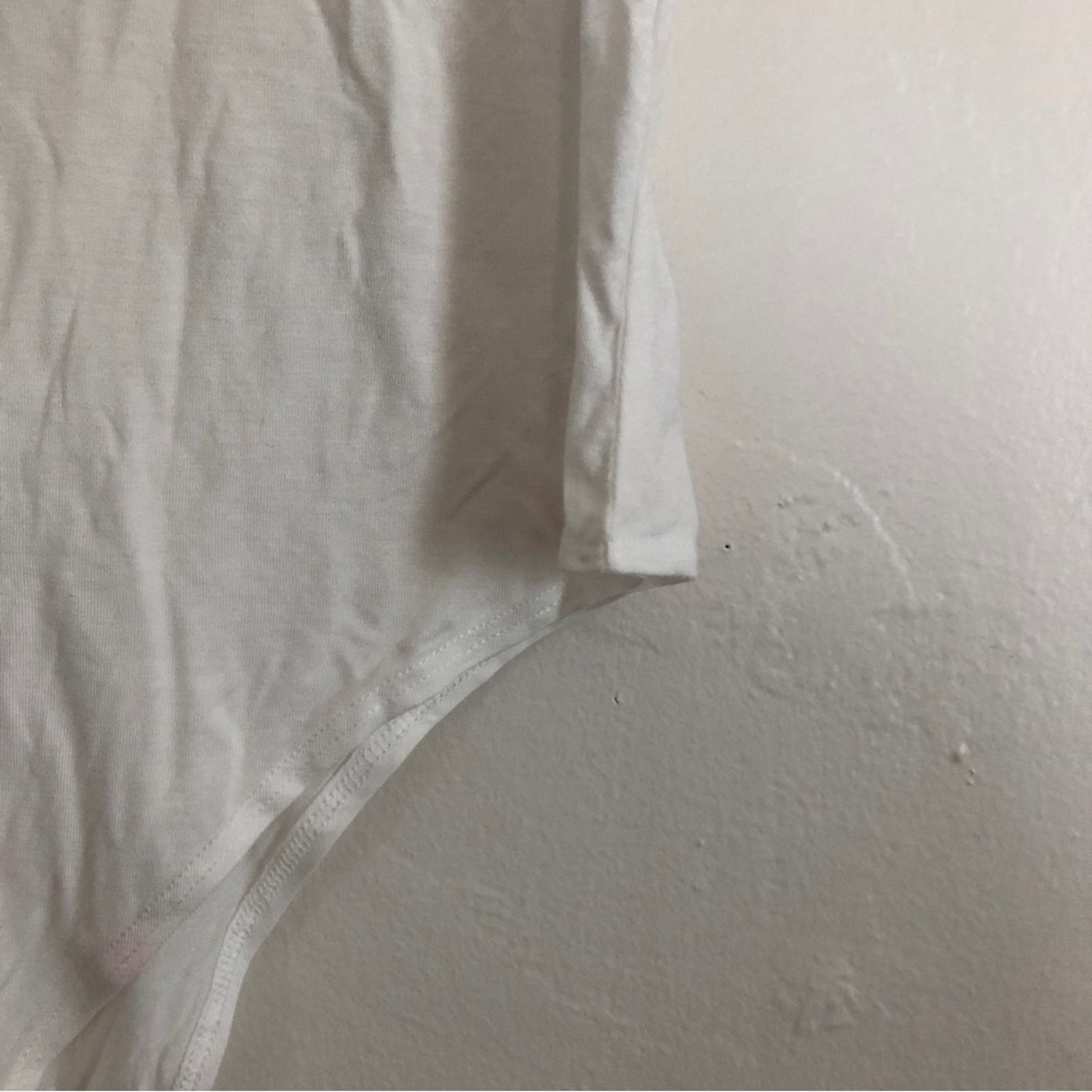 Other NWT Fashion Nova Favorite Tee Bodysuit Ivory White Top Size XL / US 12-14 / IT 48-50 - 7 Thumbnail