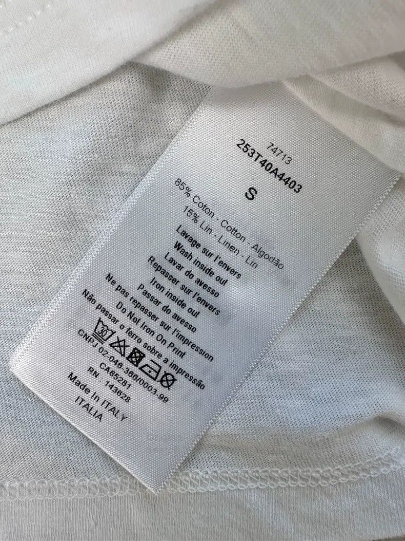 Other Dior White Lucky Star Little Bee CD Printed T-shirt Size S / US 4 / IT 40 - 9 Thumbnail