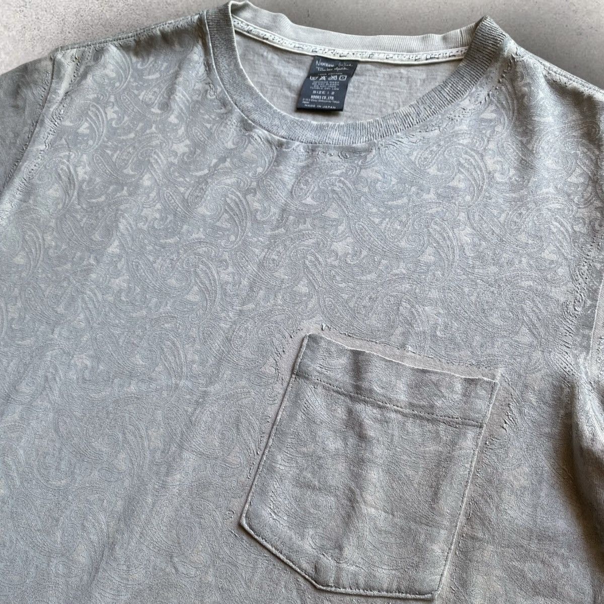 Number (N)ine Fall08 OVP Paisley Print T Shirt Size US S / EU 44-46 / 1 - 1 Thumbnail