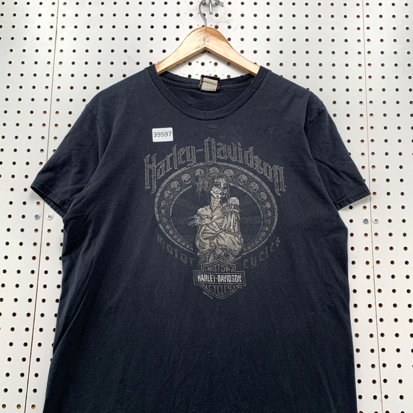 Harley Davidson Harley Davidson Skeleton Shirt Mens Large Black Four Rivers Kentucky 21x28 Size US L / EU 52-54 / 3 - 3 Thumbnail