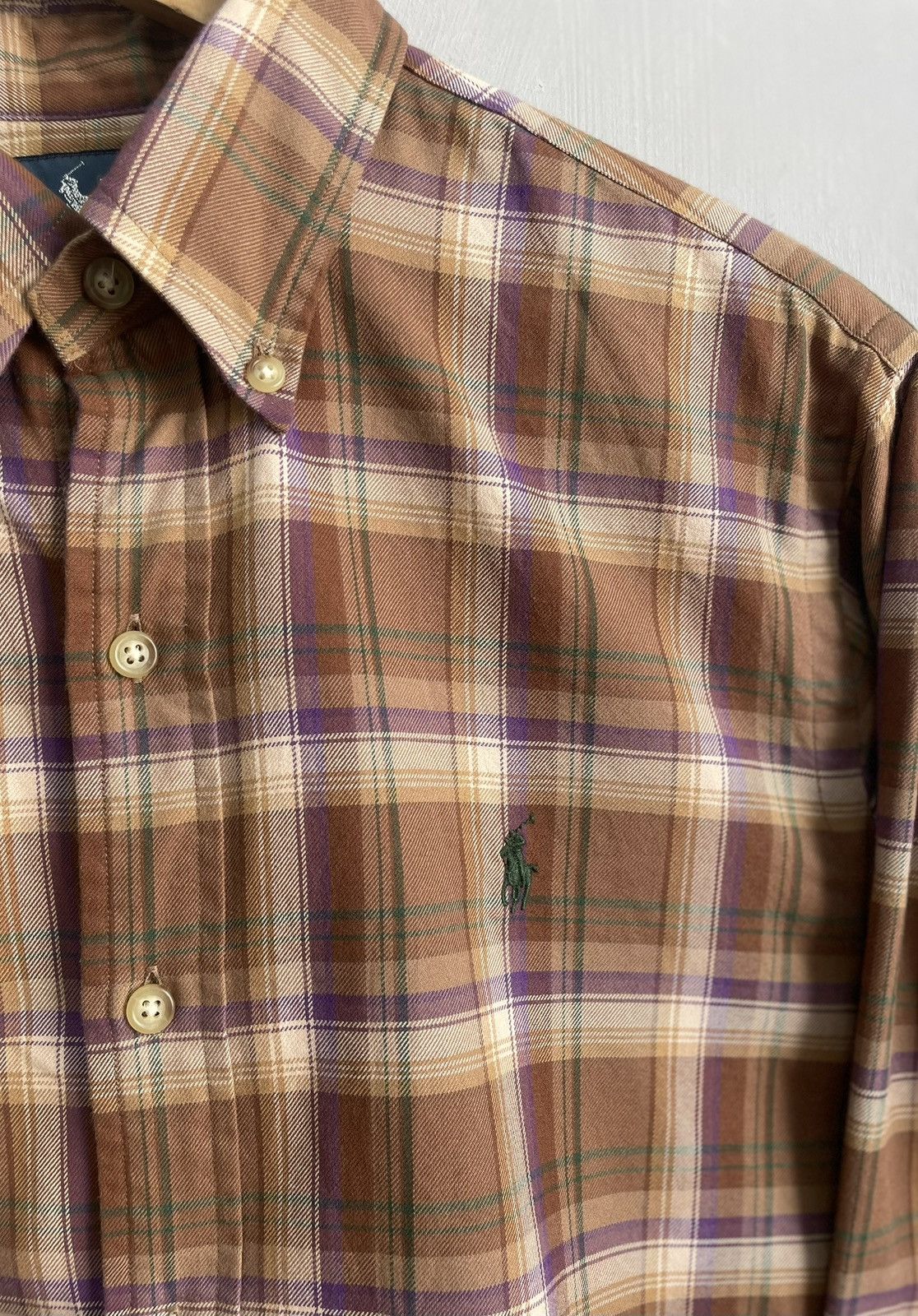 Polo Ralph Lauren Vintage flannel Polo Ralph Lauren shirt button up Size US M / EU 48-50 / 2 - 4 Thumbnail