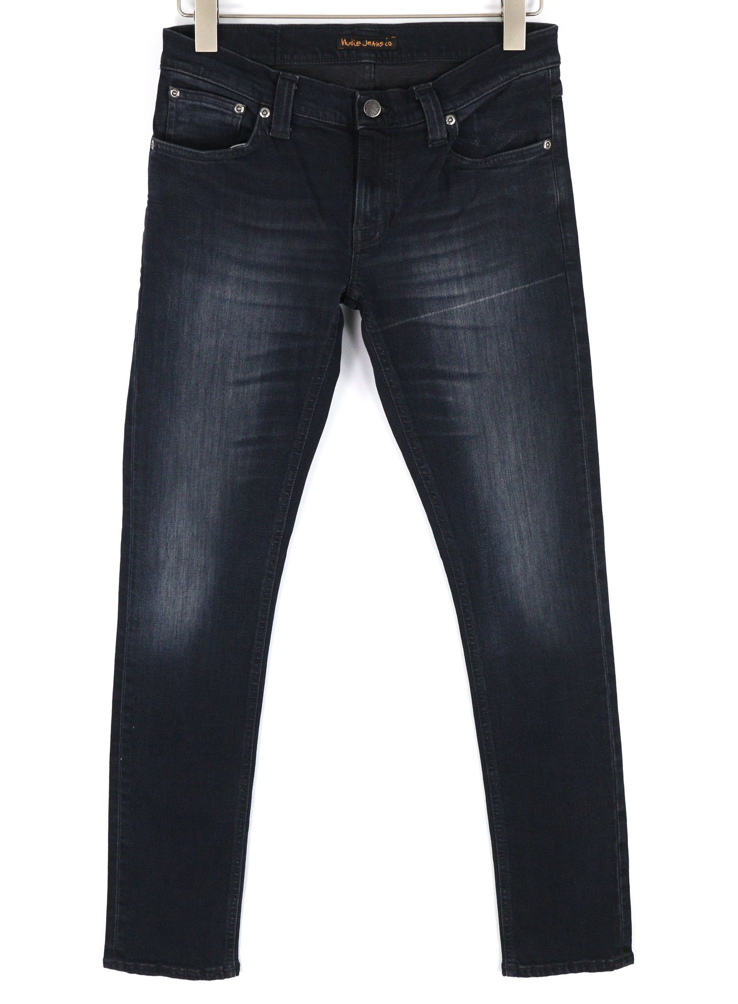 Nudie Jeans TIGHT LONG JOHN W29/L32 Organic Black Grey 82684 Size US 29 - 1 Thumbnail