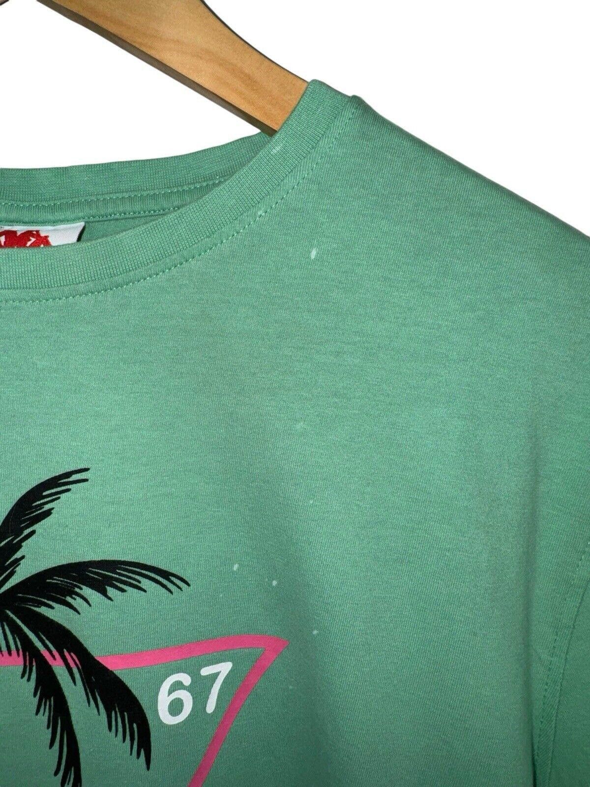Other Kappa Waves South Beach Teal Pink Shirt Sz XL RARE Size US XL / EU 56 / 4 - 6 Thumbnail