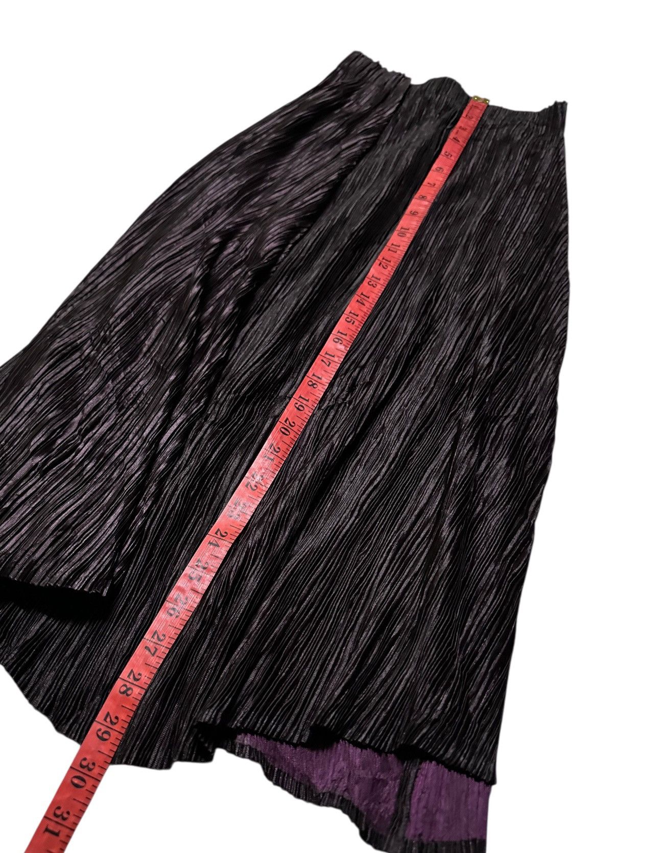 Pleats Please Issey Miyake Pleats please purple skirt medium nice design Size 26" / US 2 / IT 38 - 11 Thumbnail