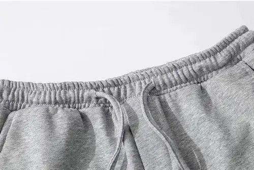 Japanese Brand 20AW Indigo Union Japan Grey Straight Legs Sweatpants Size US 33 - 2 Thumbnail