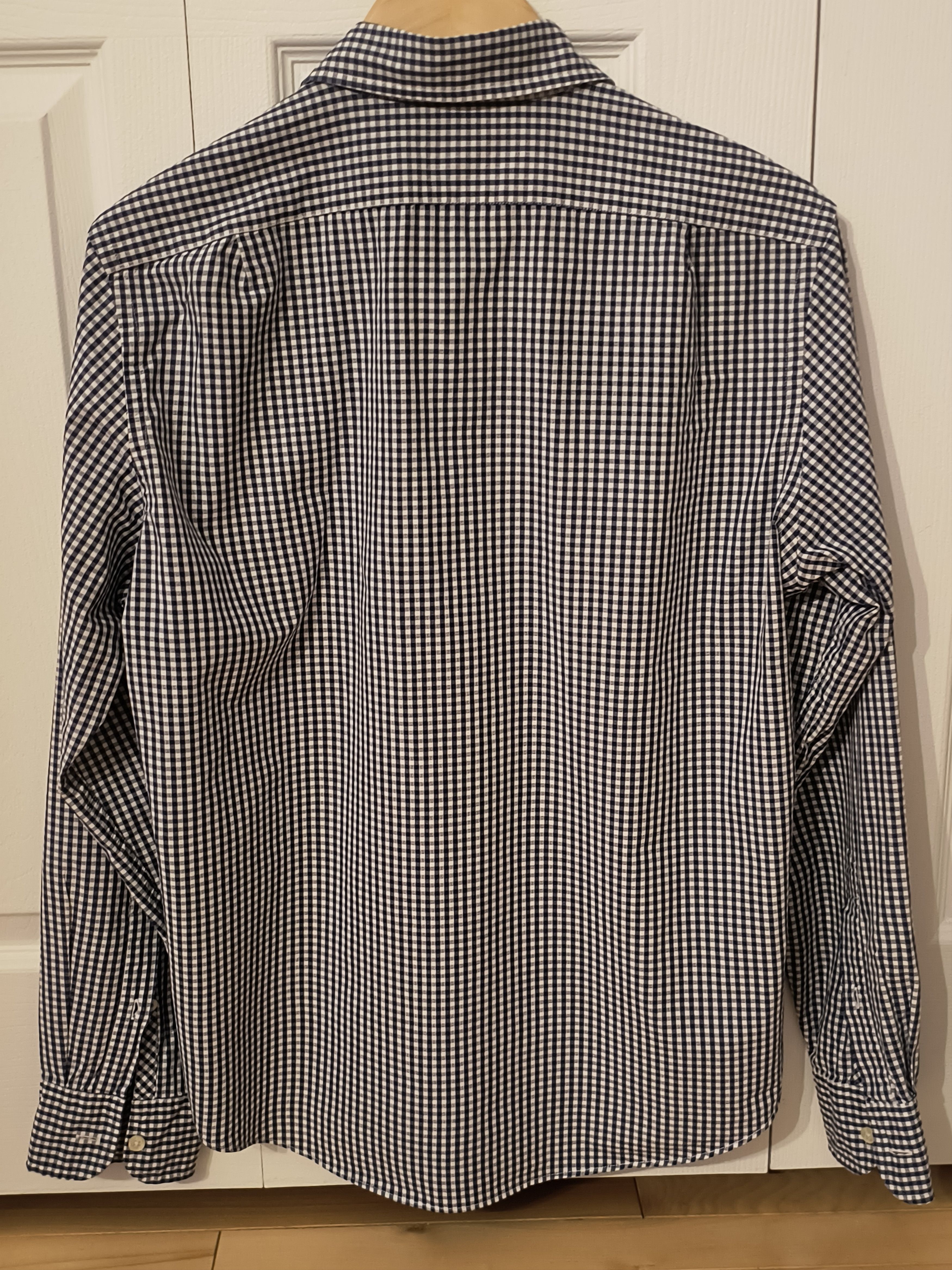 J.Crew J.Crew Tailored Fit Gingham Shirt (Circa 2014) – Slim Fit, M Size US M / EU 48-50 / 2 - 2 Thumbnail