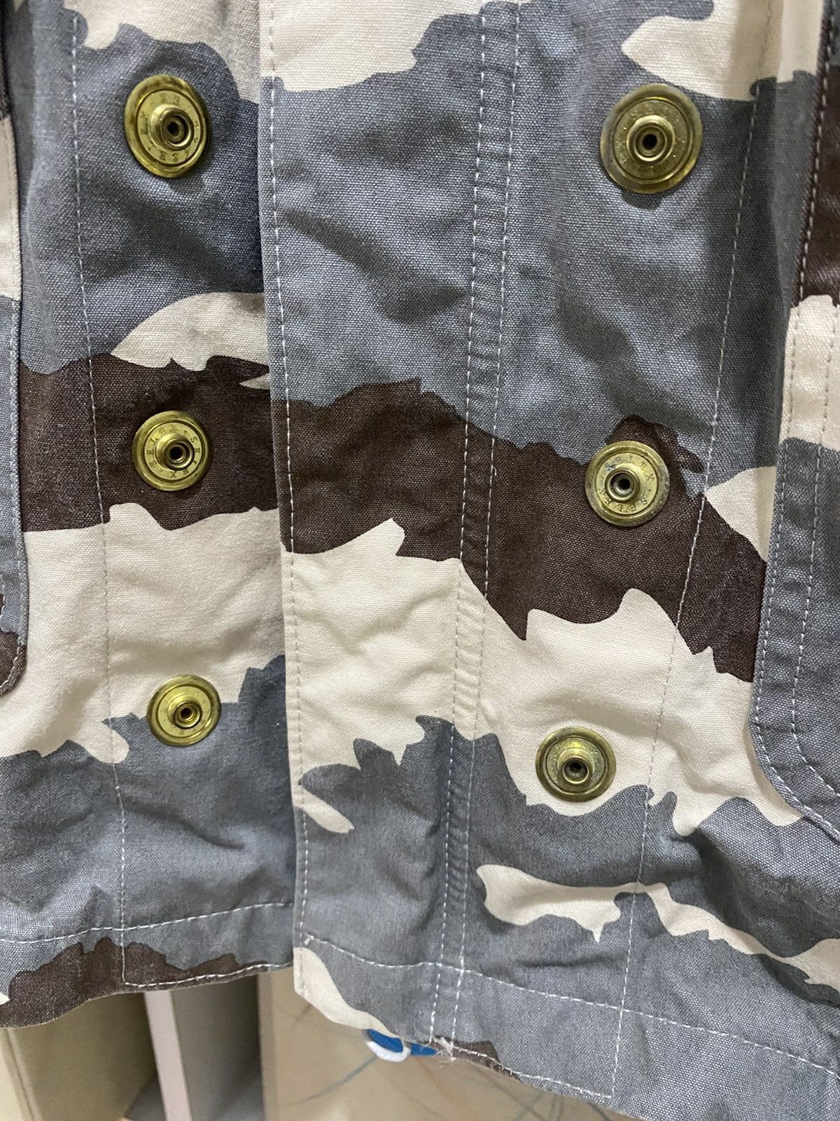 General Research Aw01 General Research Field Camouflage Smoke Cotton Jacket Size US M / EU 48-50 / 2 - 8 Thumbnail