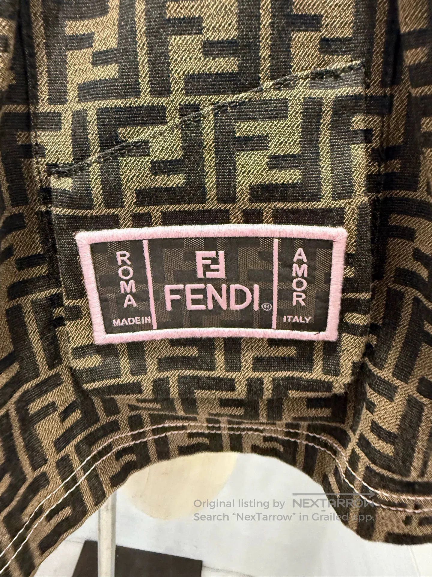 Fendi fendi ff monogram print shorts. Size US 36 / EU 52 - 3 Thumbnail