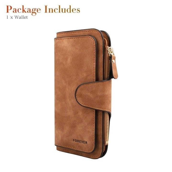 Other Women Lady Soft Leather Wallet Long Clutch Card Holder Size ONE SIZE - 5 Thumbnail