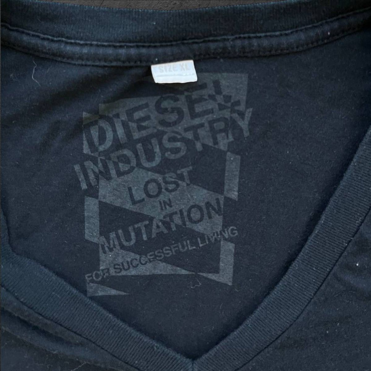 Diesel × Vintage Diesel Industry Lost In Mutation For successful living Tee Size US XL / EU 56 / 4 - 4 Thumbnail
