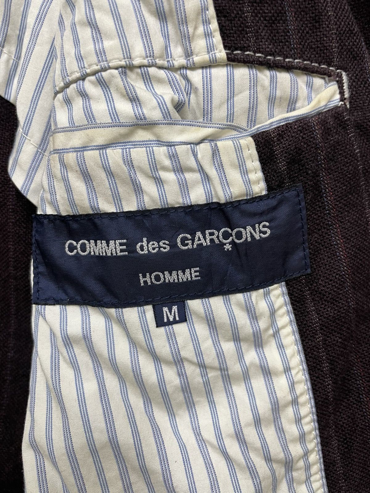 Comme des Garcons CDG Comme des GARCONS AD 2005 stripe Blazer Size US M / EU 48-50 / 2 - 7 Thumbnail