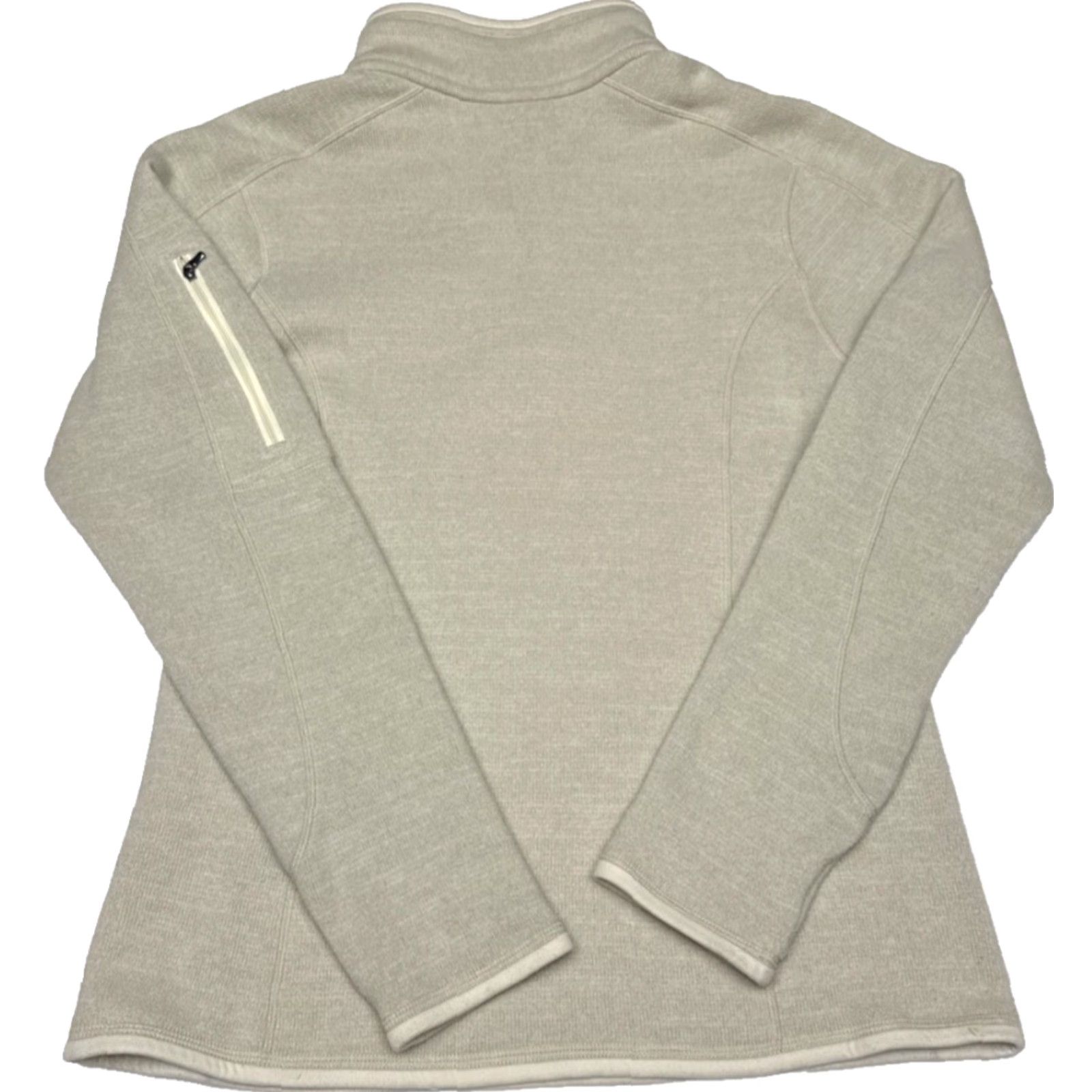 Patagonia Patagonia Pullover 1/4 Zip Womens L Cream Long Sleeve Sweatshirt Better Sweater 1/4 Zip Womens L Cream Long Sleeve Size L / US 10 / IT 46 - 3 Thumbnail