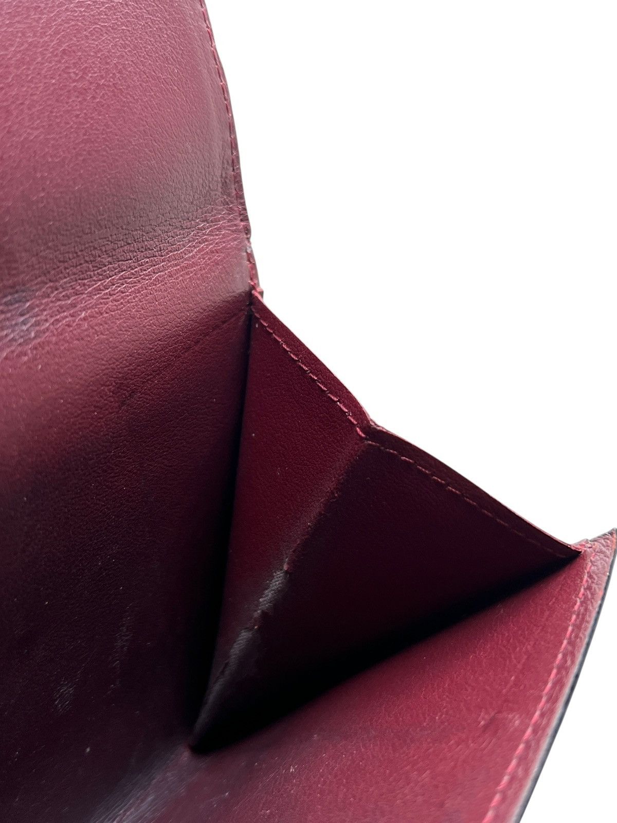 Cartier Vintage Cartier Leather Trifold Wallet Size ONE SIZE - 13 Thumbnail