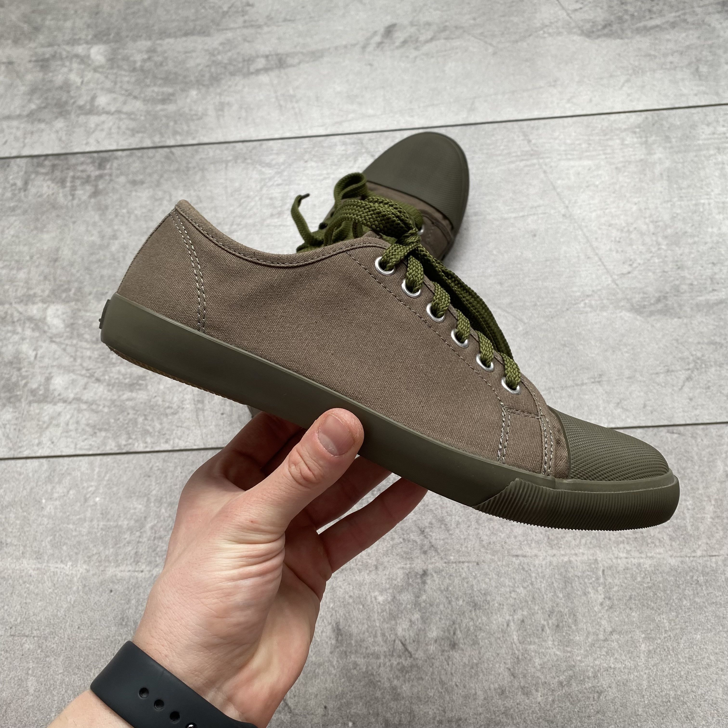 Margaret Howell Margaret Howell MHL Utility Khaki Sneakers Size US 8 / EU 41 - 4 Thumbnail