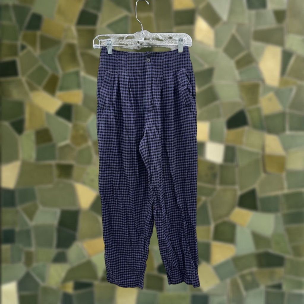 Vintage VINTAGE Cambridge Dry Goods Womens Dress Pants Purple Black Plaid  Size 6, High Rise, 26.5 Inseam, Classic Fit, 80s 90s, Pant/ Pants, Women |  Grailed
