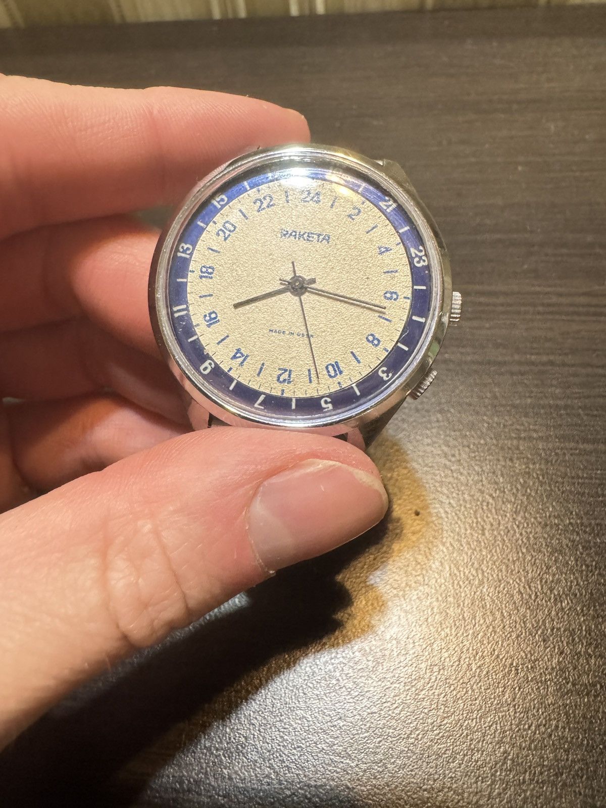 Vintage Raketa Polar Expedition to Antartica Soviet Vintage Watch Size 30 - 6 Thumbnail