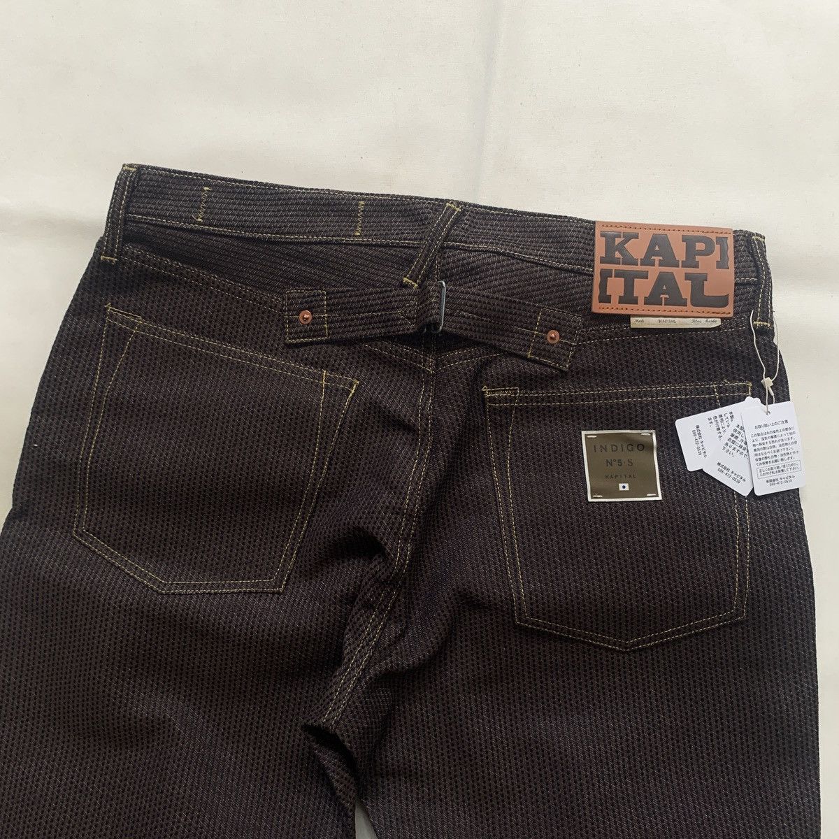 Kapital KAPITAL CENTURY DENIM MONKEY CISCO 5P JEANS Size US 36 / EU 52 - 2 Thumbnail