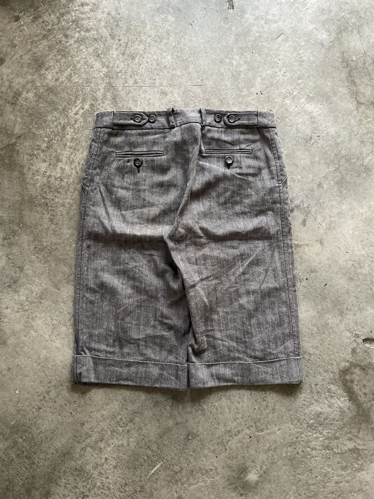 Designer × Vintage Vintage MaxMara HBT Short Pants Size US 32 / EU 48 - 6 Thumbnail