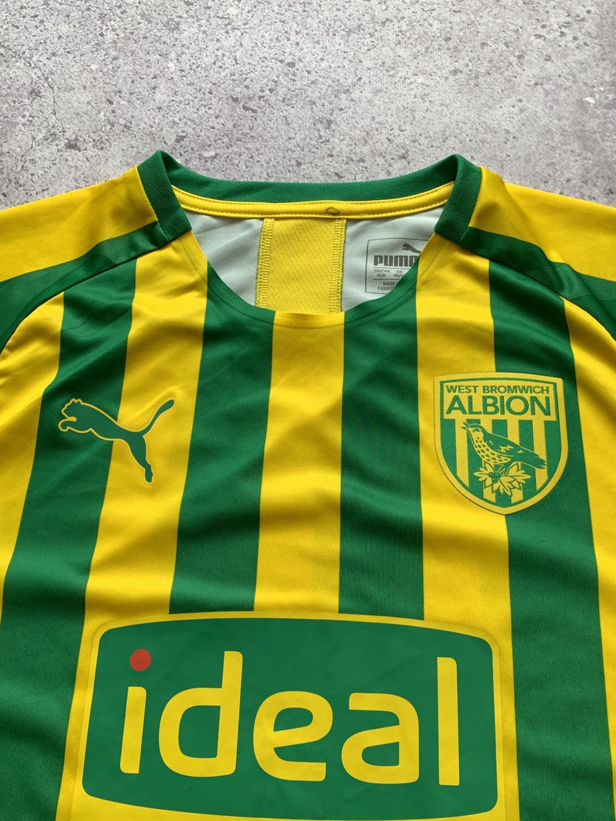 Puma 🔥PUMA WEST BROMWICH 2019/20 AWAY SOCCER SHIRT JERSEY Size US M / EU 48-50 / 2 - 5 Thumbnail