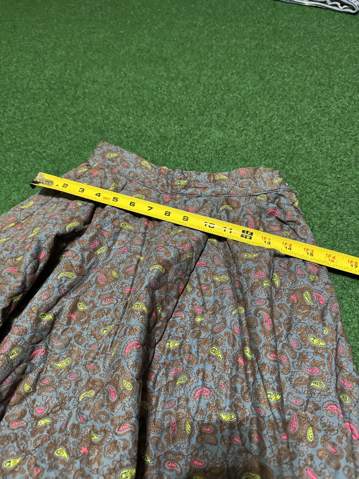 Vintage Vintage Paisley Midi 60s 70s Retro Boho 24” Waist Skirt Size 24" / US 00 / IT 34 - 6 Thumbnail
